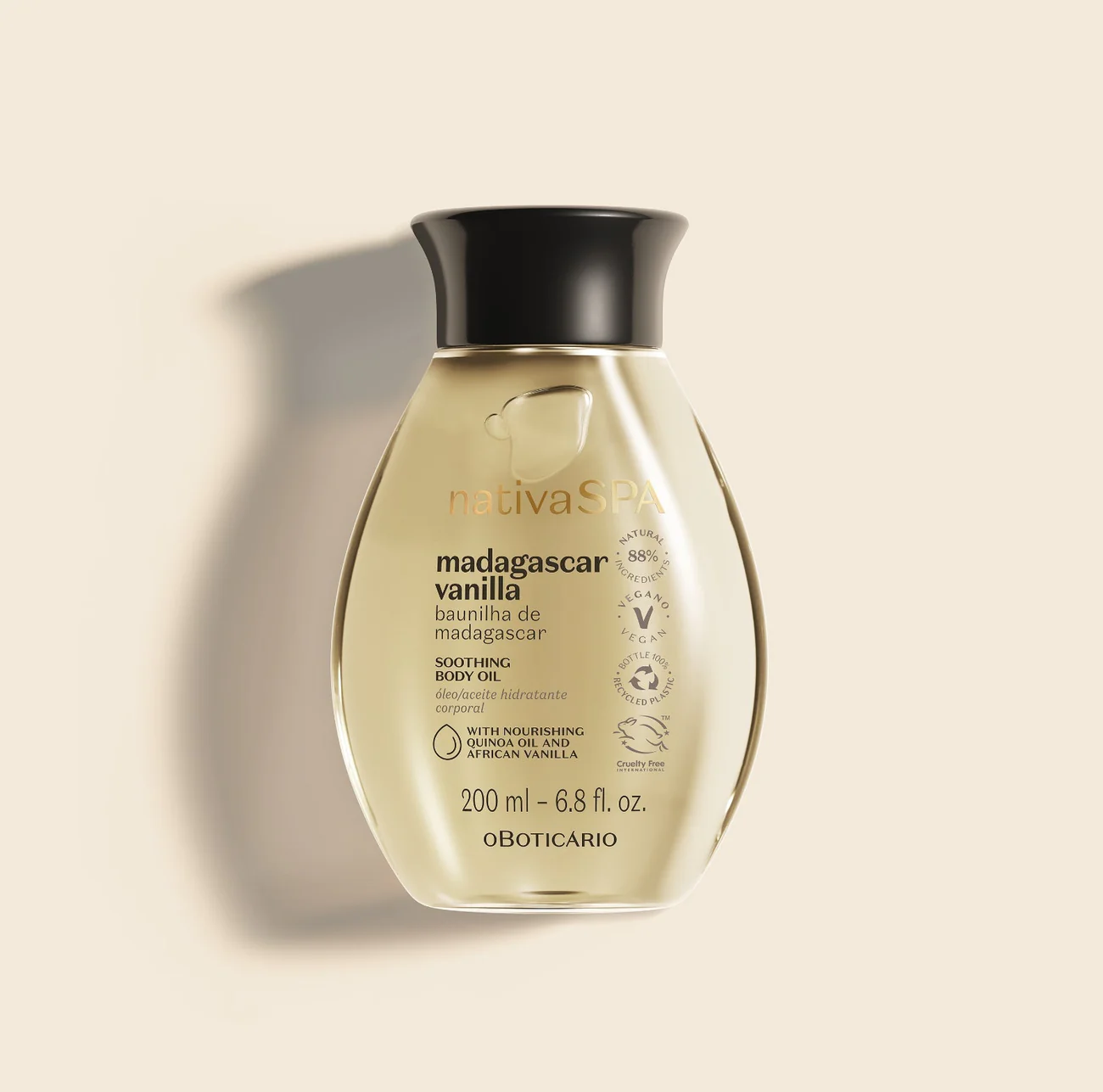 Olio Idratante Nativa Spa Vaniglia di Madagascar 200ml