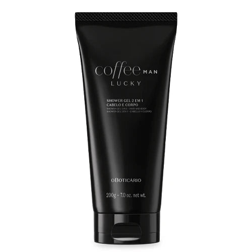 Coffee Man Lucky Shower Gel 2 em 1, 200g