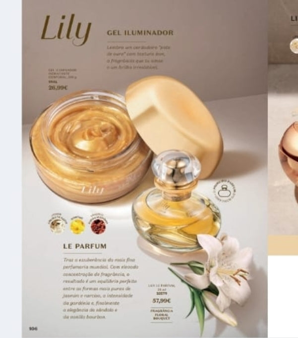 Gel idratante Lily illuminante