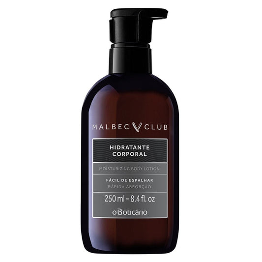 Lozione Idratante Malbec Club, 250ml